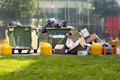 Clapham-based flat clearance team at work